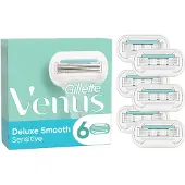 Gillette-Venus - Pro Smooth Sensitive Rasierklingen - Grün/Weiß