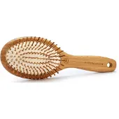Olivia Garden Bamboo Touch Ovale Entwirrungsbürste aus Bambus mit genoppten Nylonborsten 1 Stk.
