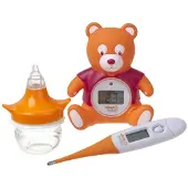 VITAL Baby - Hygiene-/Gesundheitsset: Nasensauger, Raumthermometer, Fieberthermometer 1 St Set