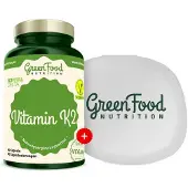 GreenFood Nutrition Vitamin K2 + Kapselbehälter 60 St Kapseln