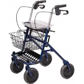 Antar Standard Rollator AT51013 mit Korb, Sitz und Ablage