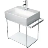 Duravit Glaseinleger DURASQUARE für Metallkonsole 003109/110 weiß weiß