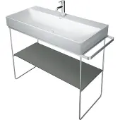 Duravit Glaseinleger DURASQUARE für Metallkonsole 003103/104 flanel grey