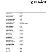 Duravit Waschtisch VERO AIR m ÜL HLB geschl 700x470mm 1 HL we