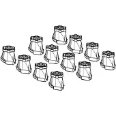 Geberit 554953002 Set Füße hoch (12 St.)