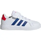Adidas Halbschuhe GRAND COURT 2.0 EL K, Weiß:31,5