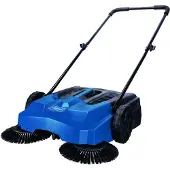 Scheppach Handkehrmaschine Trike-S | 22 L Kehrbehälter | 650 mm Kehrbreite