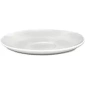 Alessi Untertasse Mami White Porcelain 16 cm (6er-Set)