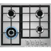 AEG HGB64420SM, Edelstahl, Integriert, 60 cm, Gaskochfeld, 4 Zone(n), 4 Zone(n)