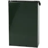 SafePost Briefkasten 14026 ScanPro 14, grün, aus Stahl, 29 x 42,5 x 17,5cm, Sicherheitsbriefkasten