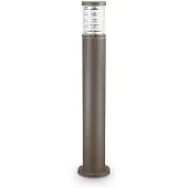 Ideal Lux Moderne Stehlampe für draußen Aluminium Kaffee 1 Licht E27 H80Cm