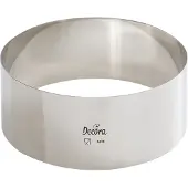 Decora Tortenrand Edelstahl rund 16x6cm