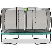 Exit Allure Classic Trampolin 214x366cm, auf Beinen, Rechteckig, Grün