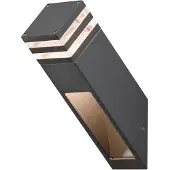Konstsmide Massa High Power LED Wandleuchte - anthrazit lackiertes Aluminium, klares Acrylglas; 7944-370