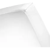 Cinderella Spannbettlaken Weiß (Baumwolle)-200 x 200 cm