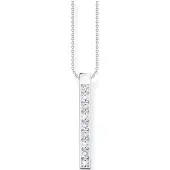 Thomas Sabo Halskette Kette Weisse Steine Silber