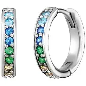 Engelsrufer Damen-Creolen 925er Silber Zirkonia Engelsrufer Silber