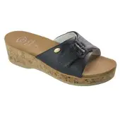 Scholl Slipper Scholl Wappy Navy Blue Damen-Schuhgröße 39