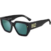 Dsquared2 D2 0031/S ETJ BLACK TEAL 53/21/145 Uni Sonnenbrillen