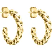 Liebeskind berlin Damen-Creolen Edelstahl LIEBESKIND Berlin Gold