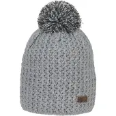Sterntaler Strickmütze in silber mel. | Gr.: 49 cm