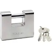 Master Lock MasterLock Vorhängeschloss, 90 mm, gehärteter Stahlstift