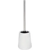 Wenko Flora WC-Garnitur 22634100 , Weiß mit zartem Blümchen-Relief