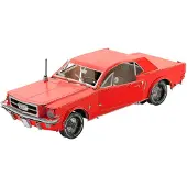 Metal Earth - 1965 Ford Mustang Coupe (Rot)