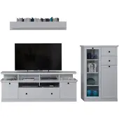 Ebuy24 Brax TV Tisch Aufstellung F, weiss.