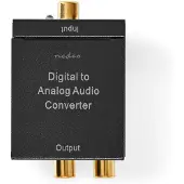 Nedis Digitaler Koaxial-/toslink-zu-analog-cinch-/audio-konverter Integrierter Verstärker 3.5 Mm