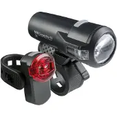 Axa - Compactline 35 Lux - LED-Fahrradlicht vorne und hinten - Fahrradlicht USB wiederaufladbar