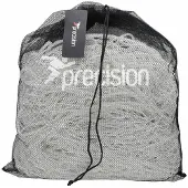 Precision Fußballtor Netz Ersatzteile 12x4 ft - weißes Polyester - Match