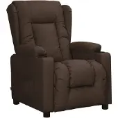 vidaXL Relaxsessel Braun Kunstleder