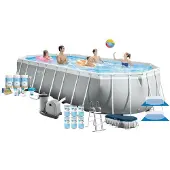 Intex Pool Prism Frame - Pool-Paket - 610x305x122 cm