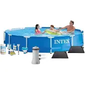 Intex Pool Metal Frame 366x76 cm - Schwimmbad-Angebot