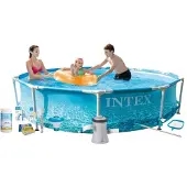 Intex Pool Metal Frame - Schwimmbad-Set - 305x76 cm