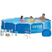 Intex Pool Metal Frame 366x76 cm - mit Zubehör