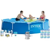 Intex Pool Metal Frame 305x76 cm - Pool-Paket