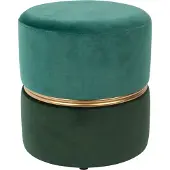 White Label Feliz Lifestyle Bubbly Hocker - Grün