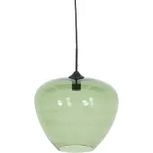 Light & Living - Hängeleuchte Mayson - Grün - Ø40cm Hängelampe - Esstischlampe - Wohnzimmerlampe - Schlafzimmerlampe - Wohnzimmer