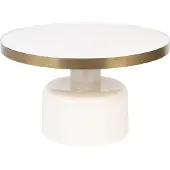 Zuiver Glam Coffe Table Eisen/Glas Ø60x35 cm
