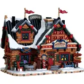 Intratuin Weihnachtsfigur Apres-ski lodge b/o led (mix)