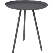 The ColleQtion Beistelltisch Rafael 39 x 45 cm stahlgrau