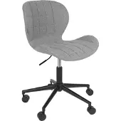 Zuiver OMG Bürostuhl Schwarz/ Grau