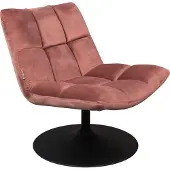 Dutchbone | Sessel Bar Samt Rood Fluweel 81x78x66 cm | NADUVI