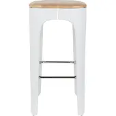 MOOS Barhocker Up-High 48 x 89 cm weiß