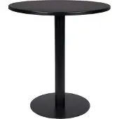 Zuiver Metsu Gartentisch/ Bistrotisch Rund 70 cm Schwarz