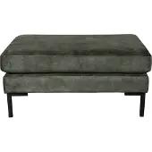 Dutchbone | Hocker Houda grau Polyester 64x94x44 cm | NADUVI