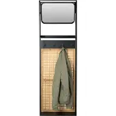 Dutchbone | Spiegel Langres Zilverkleurig Rotan 15x53x165 cm | NADUVI