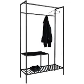 Ebuy24 - Garderobenständer Vita - 101 x 38 x 170 cm